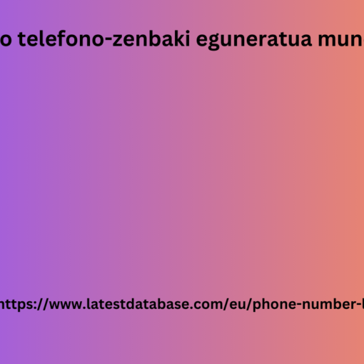 2024ko telefono-zenbaki eguneratua mundu osotik