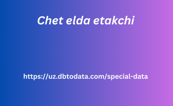 Chet elda etakchi