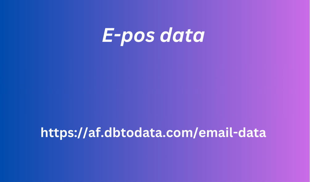 E-pos data