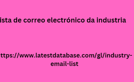 Lista de correo electrónico da industria