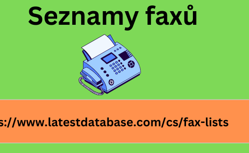 Seznamy faxů