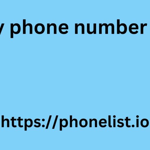 buy phone number list