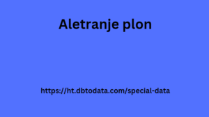 Aletranje plon