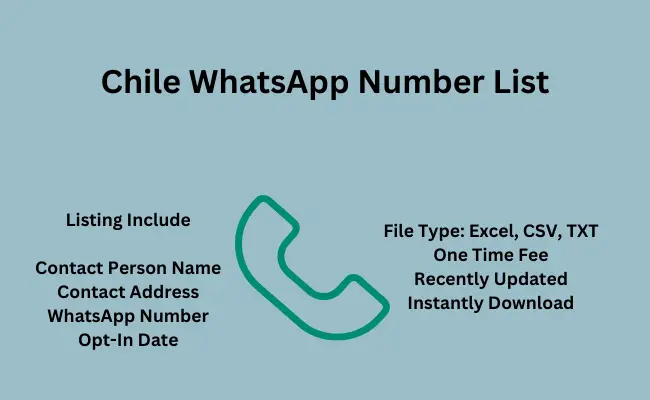 Chile whatsapp number list