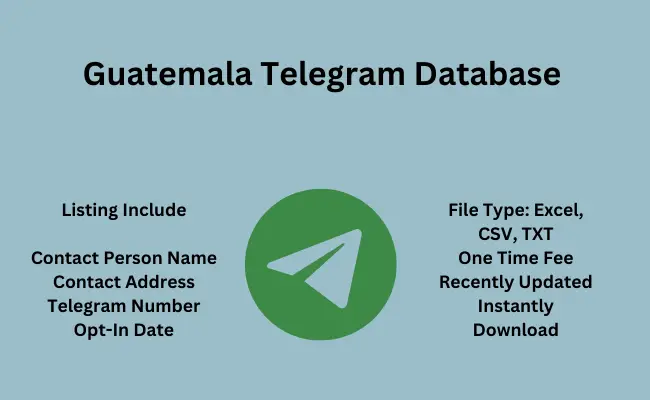 Guatemala telegram database