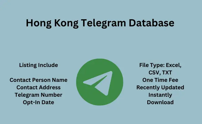 Hong Kong telegram database