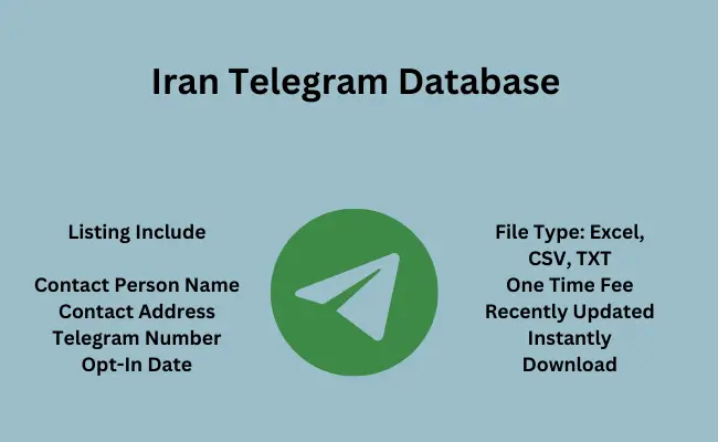 Iran telegram database