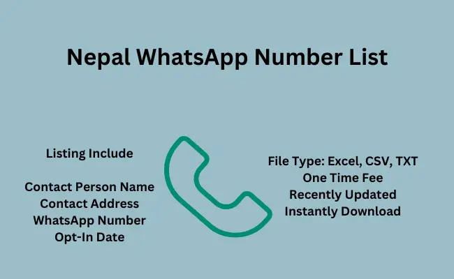 Nepal whatsapp number list