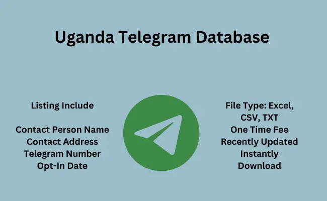 Uganda telegram database